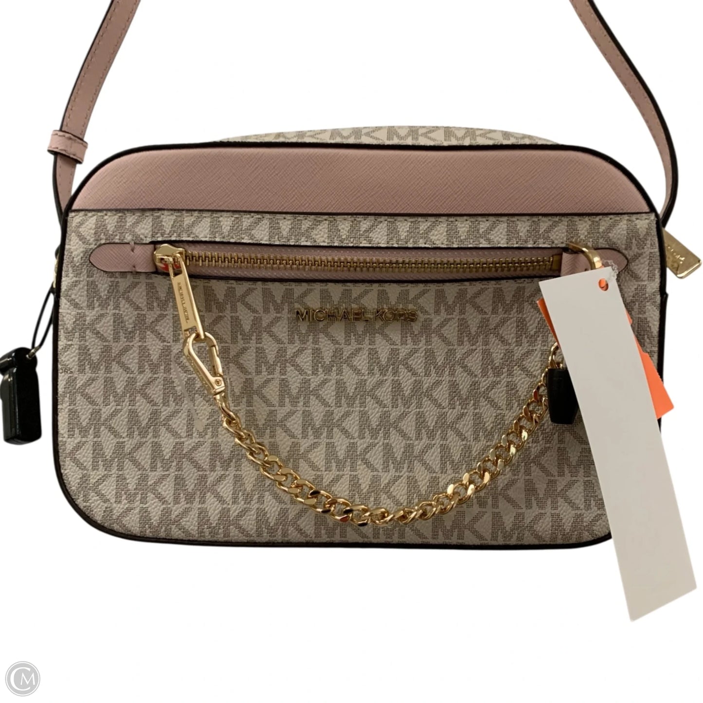 Crossbody Designer By Michael Kors, Size: Medium