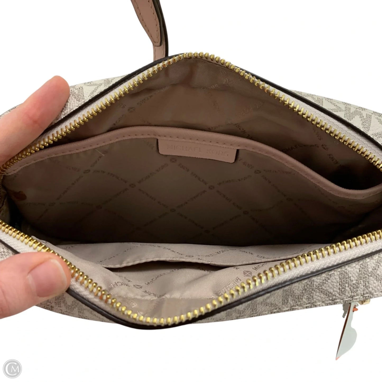 Crossbody Designer By Michael Kors, Size: Medium