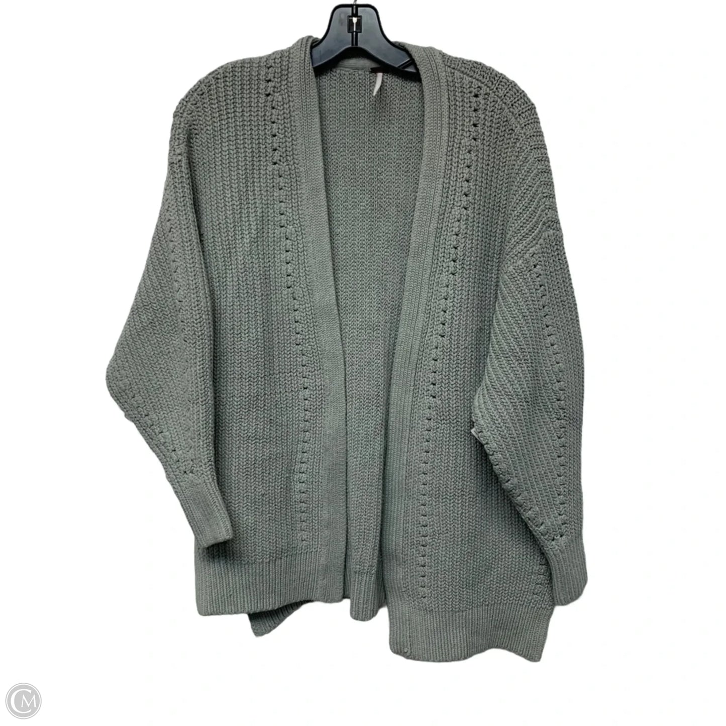 Sweater Cardigan By Free People In Grey, Size: Xs