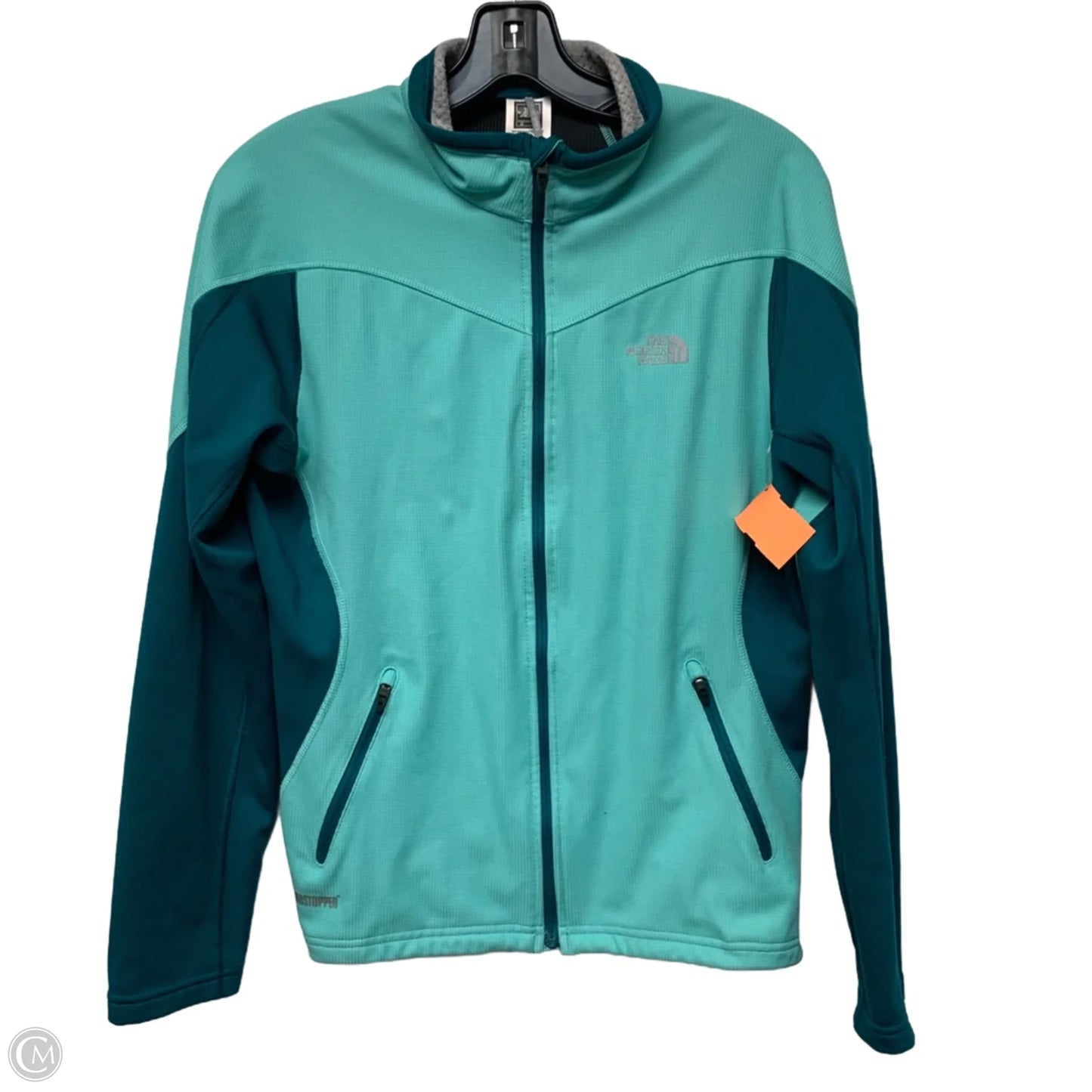 Athletic Jacket By The North Face In Blue, Size: M
