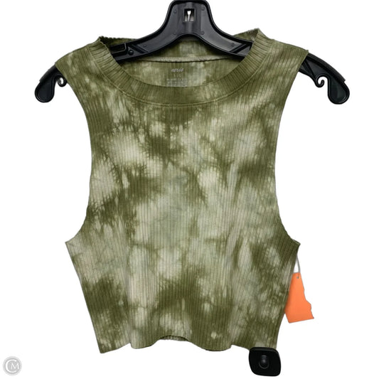 Top Sleeveless By Aerie In Green, Size: L