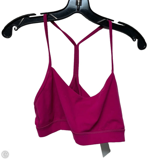 Athletic Bra By Lululemon In Purple, Size: L