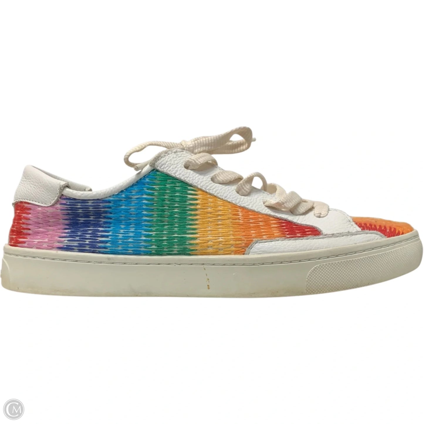 Shoes Sneakers By Soludos In Rainbow Print, Size: 8.5