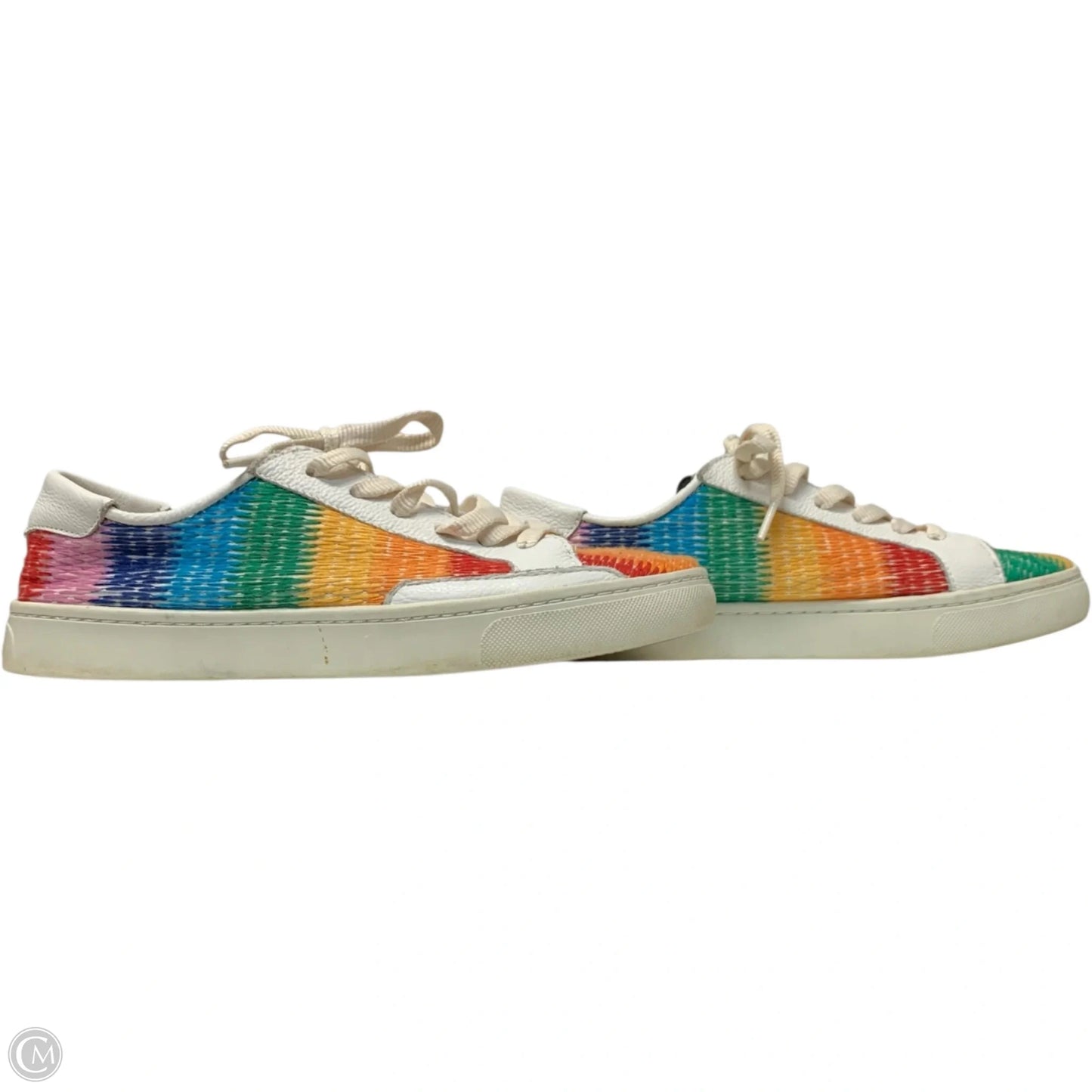 Shoes Sneakers By Soludos In Rainbow Print, Size: 8.5