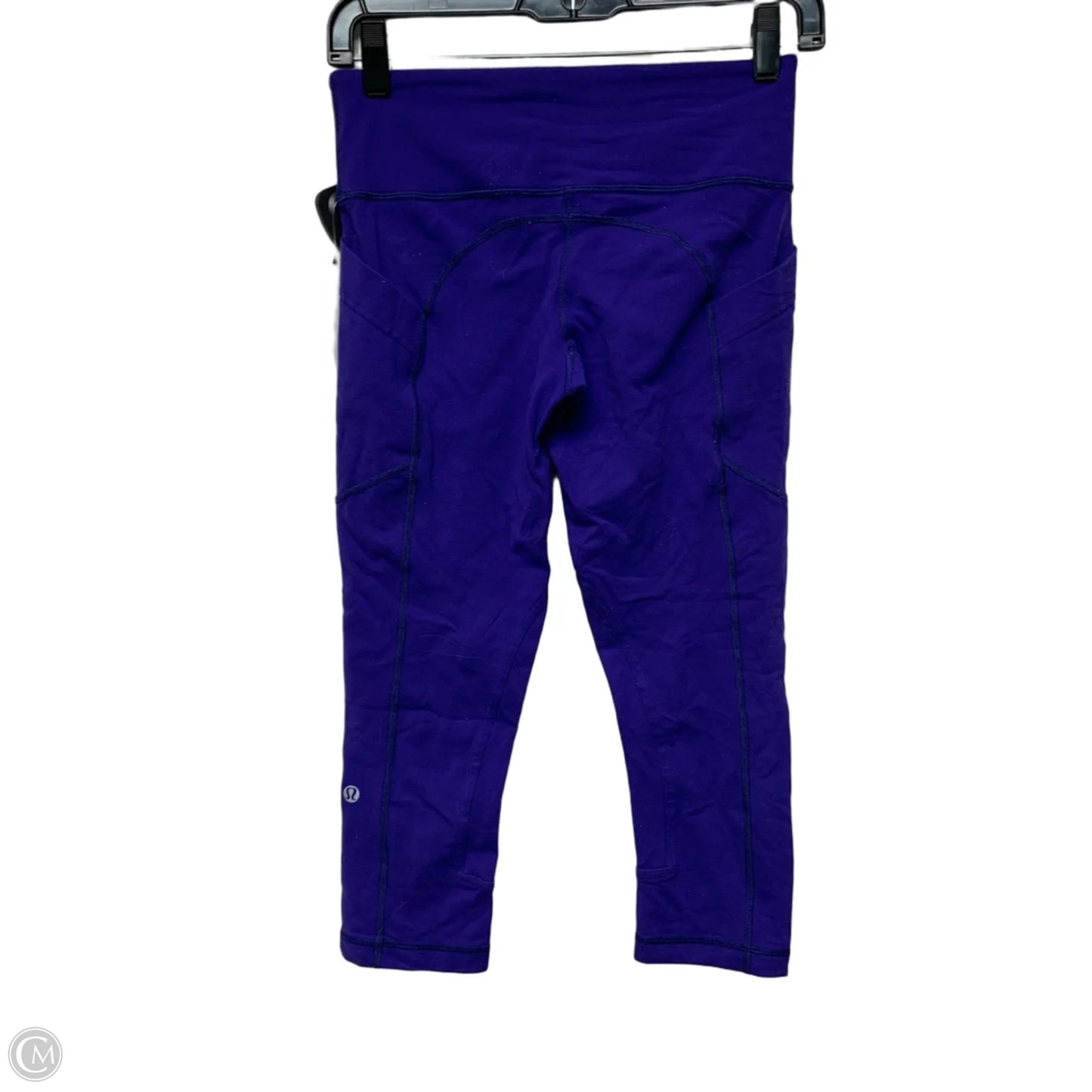 Athletic Leggings Capris By Lululemon In Purple, Size: S