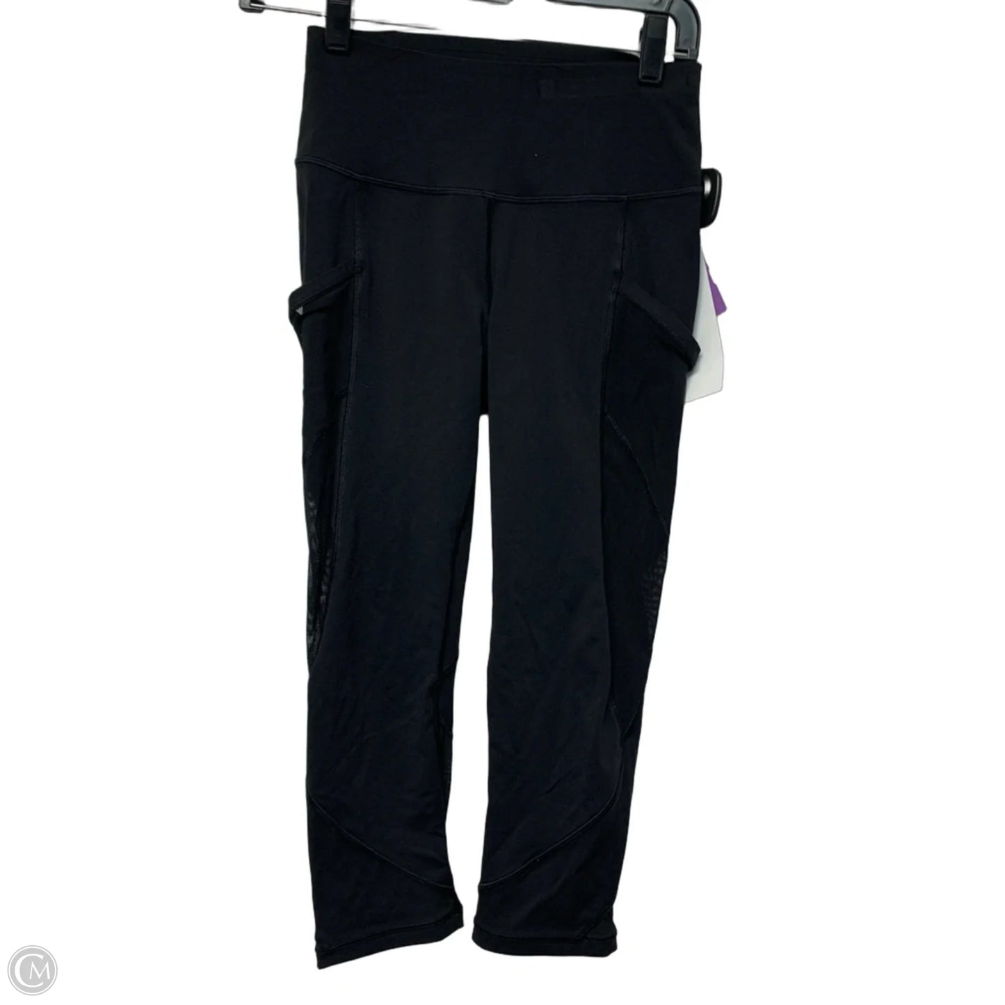 Athletic Leggings Capris By Lululemon In Black, Size: S