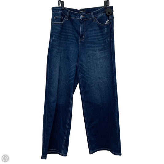 Jeans Wide Leg By Oneso In Blue Denim, Size: 18