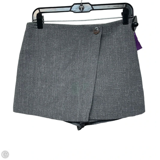 Skort By Zara In Silver, Size: S