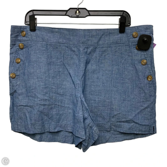 Shorts By Loft In Blue, Size: 12