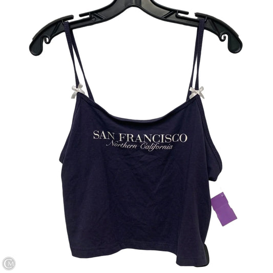 Top Sleeveless By Wild Fable In Purple, Size: L