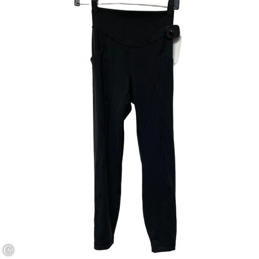Athletic Leggings By Lululemon In Black, Size: S