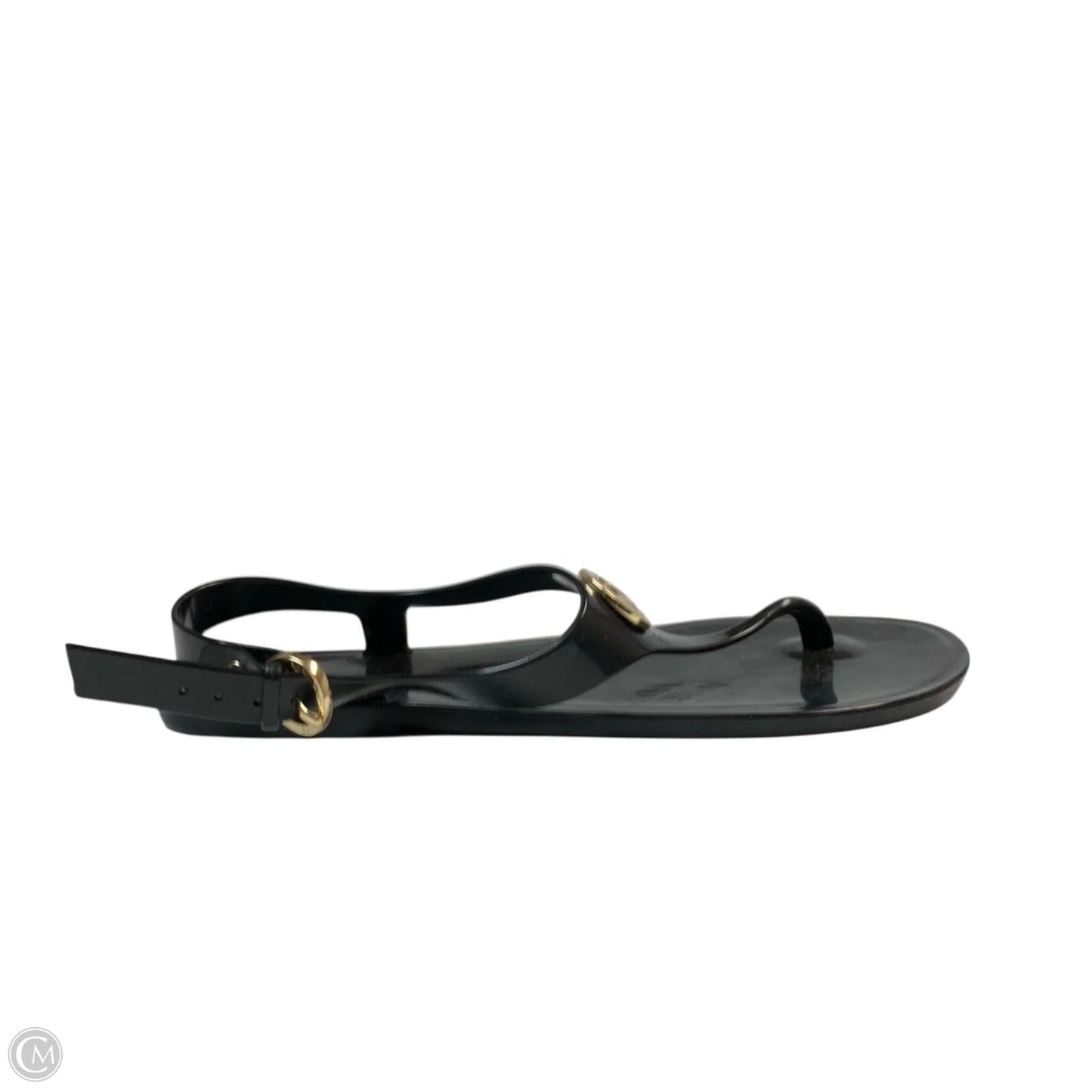 Sandals Flats By Michael By Michael Kors In Black, Size: 7