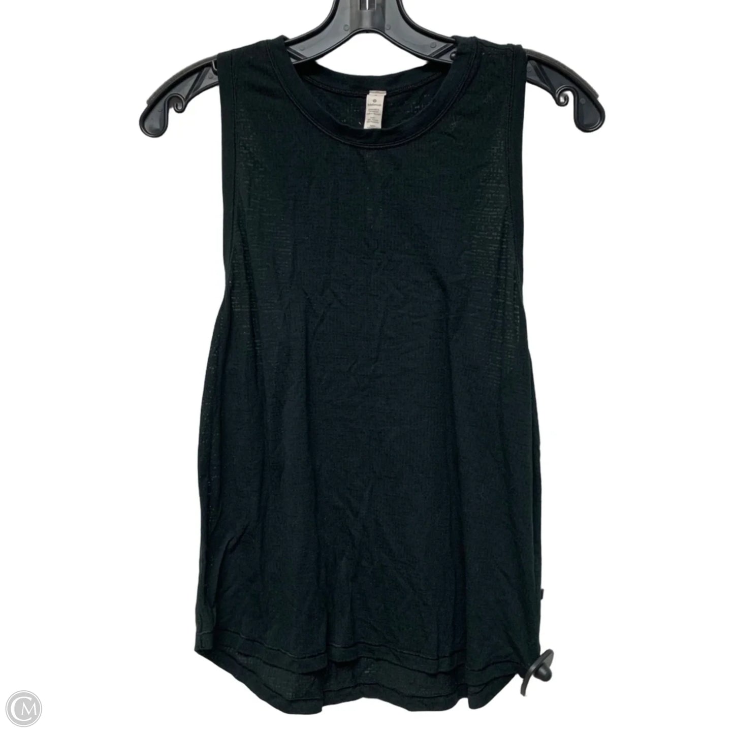 Athletic Tank Top By Lululemon In Black, Size: M