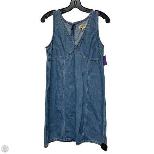 Dress Casual Short By Madewell In Blue Denim, Size: S