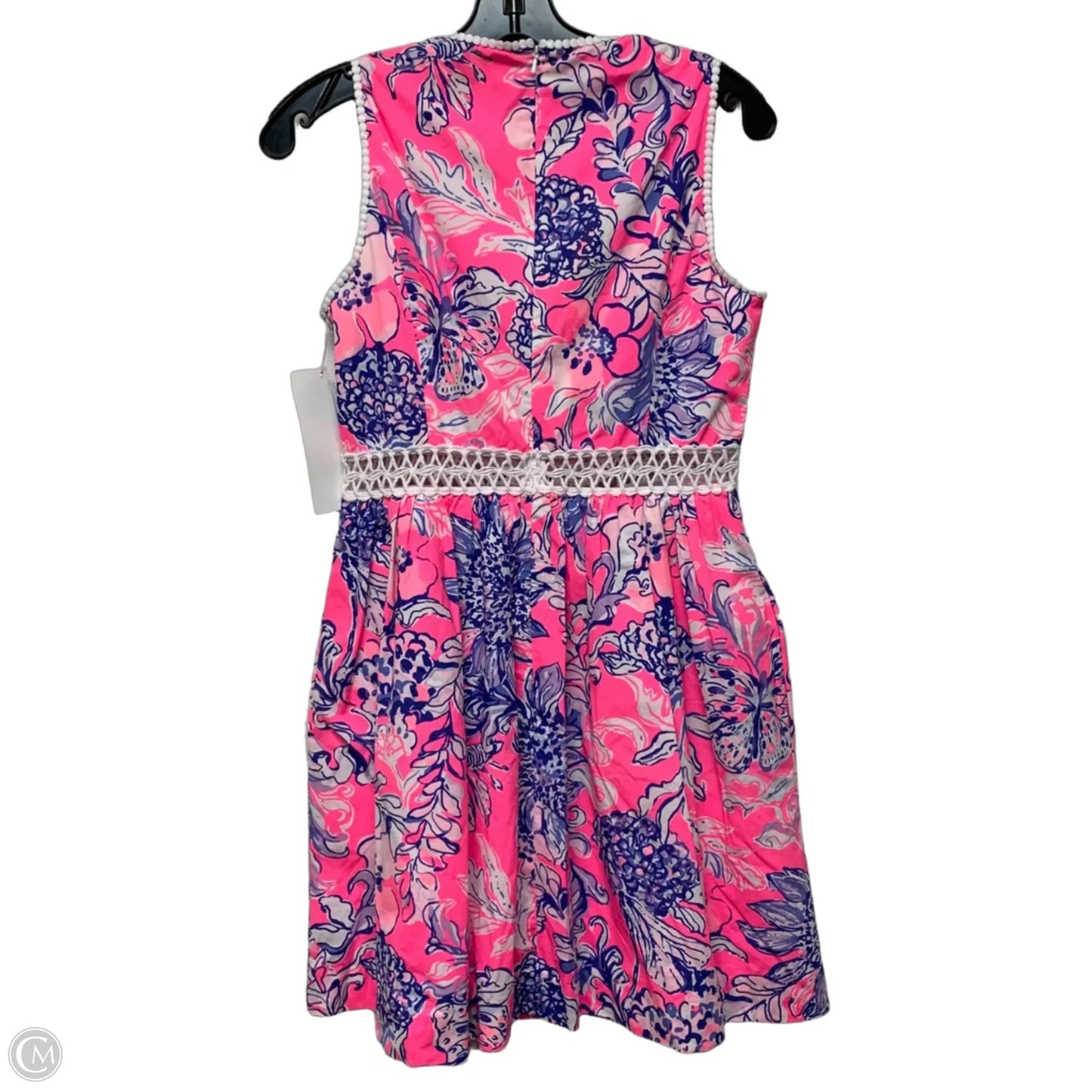 Dress Designer By Lilly Pulitzer In Blue & Pink, Size: M