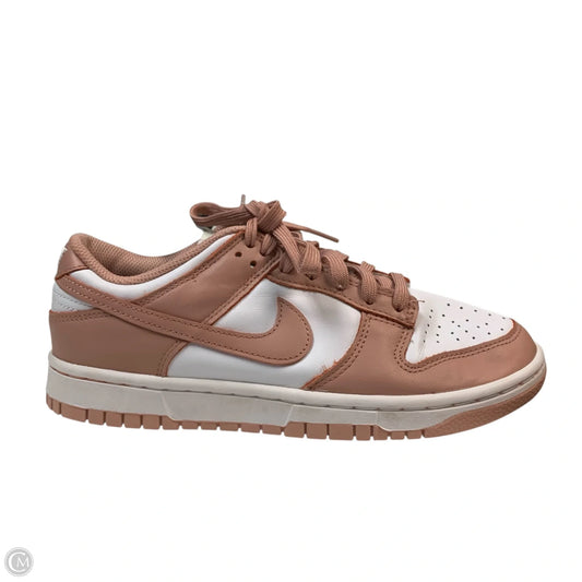 Shoes Sneakers By Nike In Pink & White, Size: 8