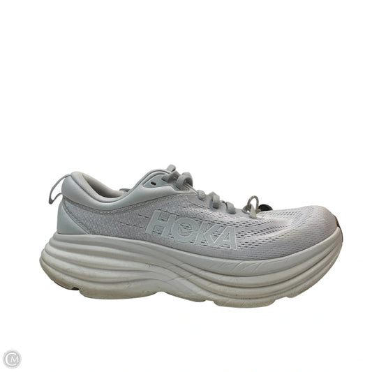 Shoes Athletic By Hoka In Grey, Size: 8.5