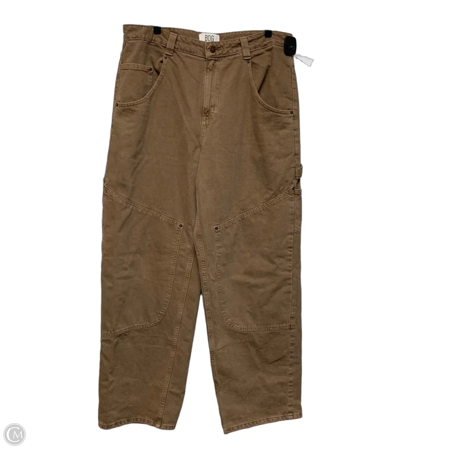 Jeans Wide Leg By Bdg In Brown Denim, Size: 14