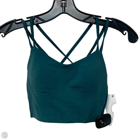 Athletic Bra By Lululemon In Green, Size: Xs