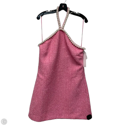 Dress Casual Short By Cma In Pink, Size: L