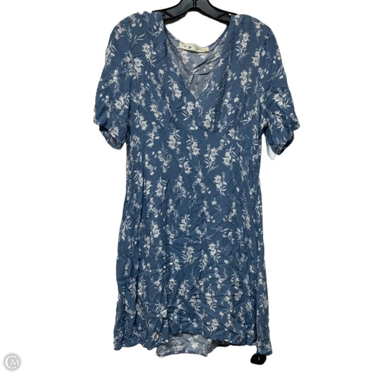 Dress Casual Short By Her Entire Name Says Grace In Blue, Size: L