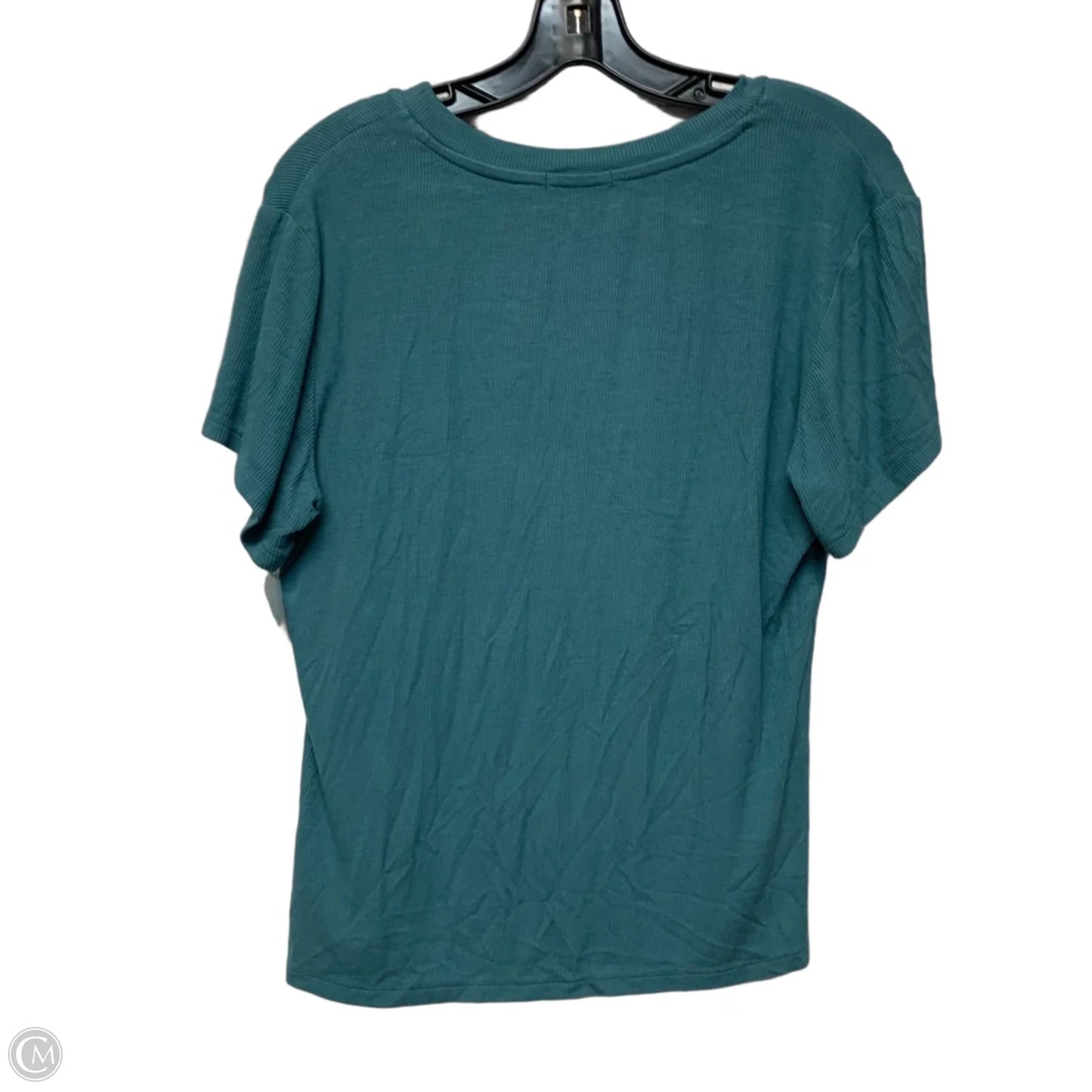 Top Short Sleeve By Sweet Romeo In Blue, Size: Xl