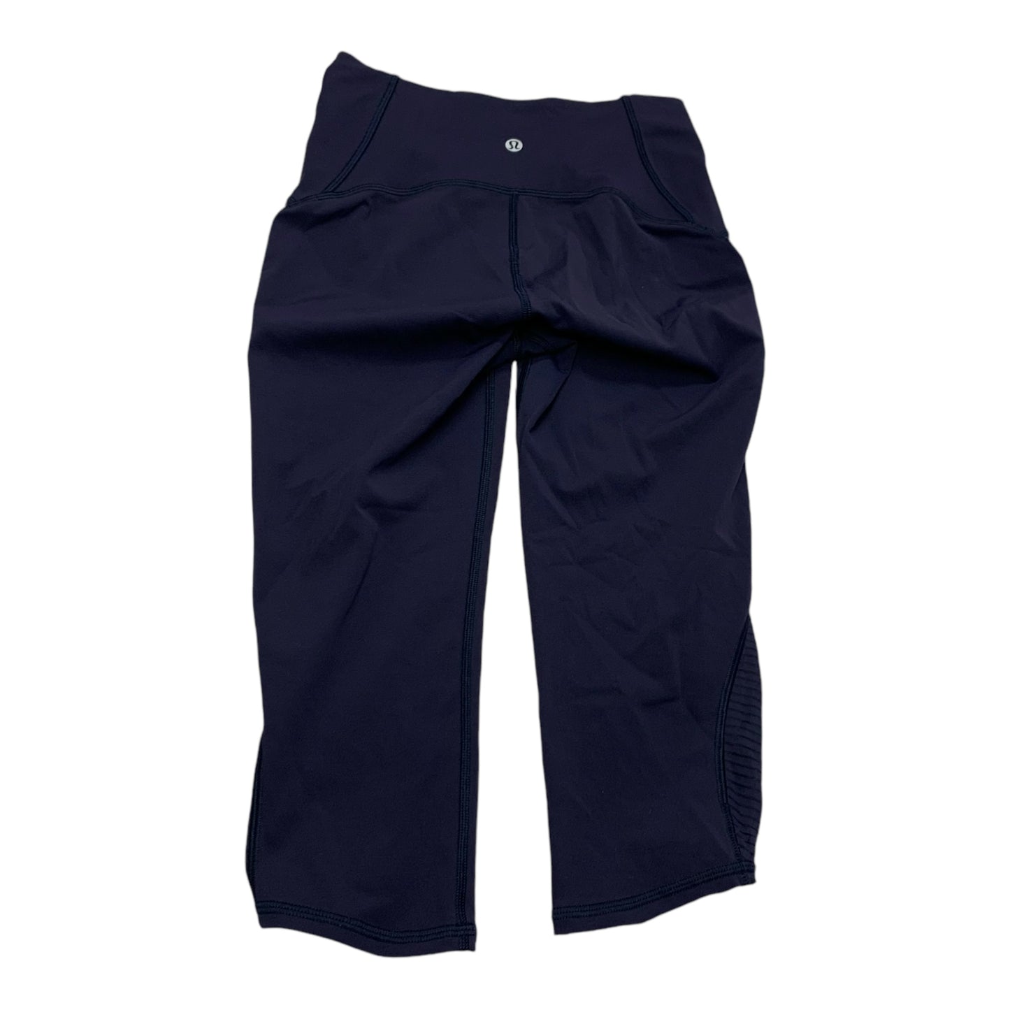 Athletic Capris By Lululemon In Navy, Size: S