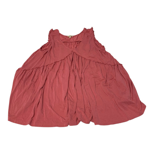 Dress Casual Short By Kori America In Pink, Size: Xl