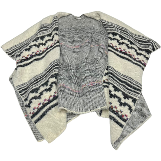 Sweater Cardigan By Akemi And Kin In Black & Cream, Size: Osfm