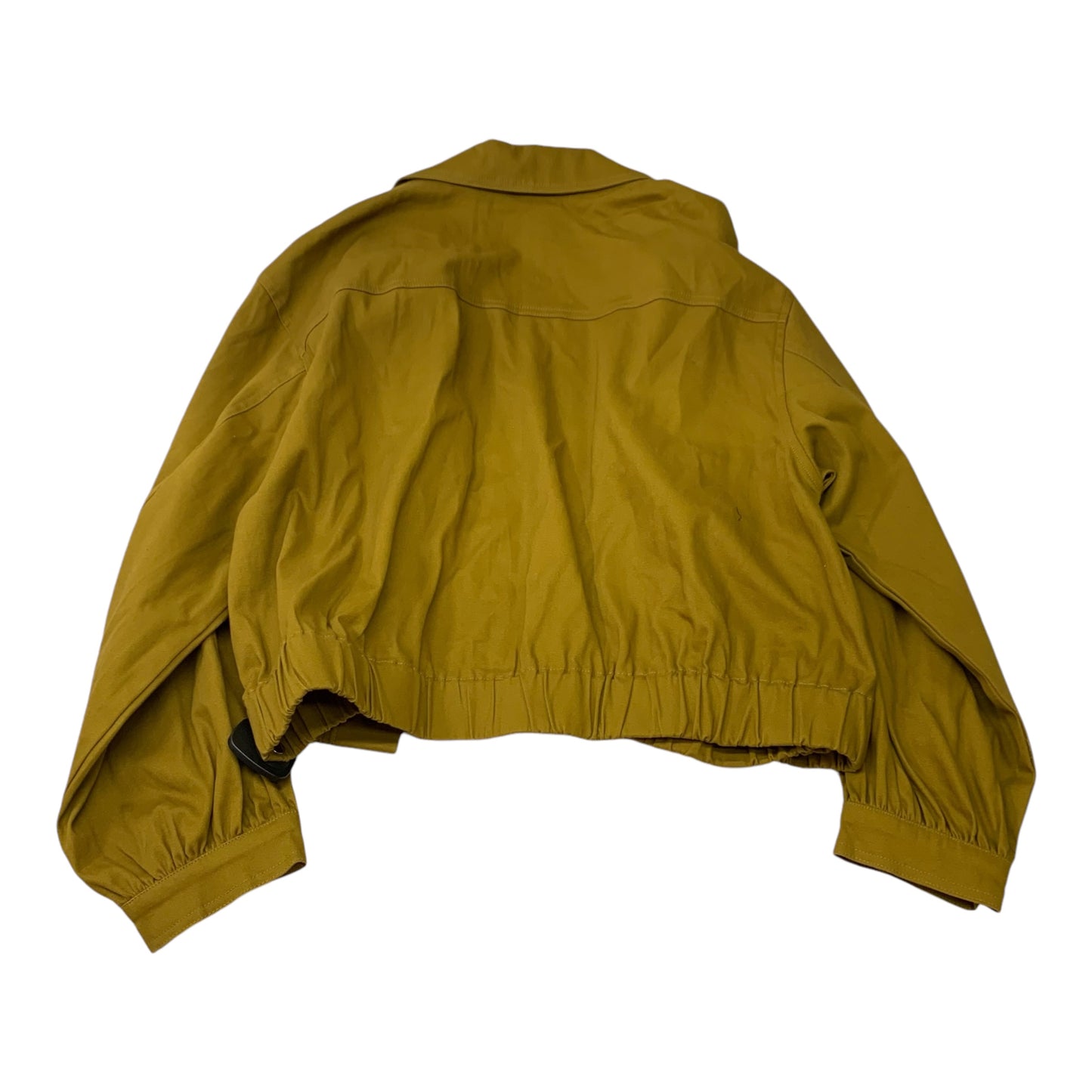 Jacket Shirt By Ophelia Roe In Yellow, Size: 1x