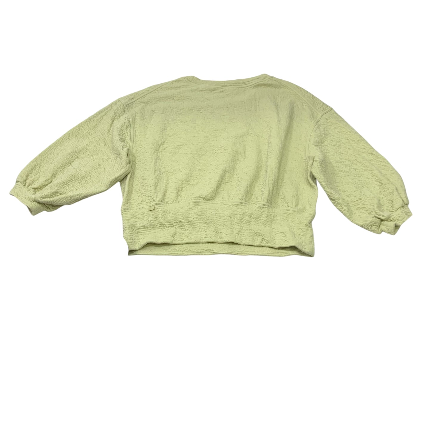 Athletic Sweatshirt Crewneck By Lululemon In Green, Size: M