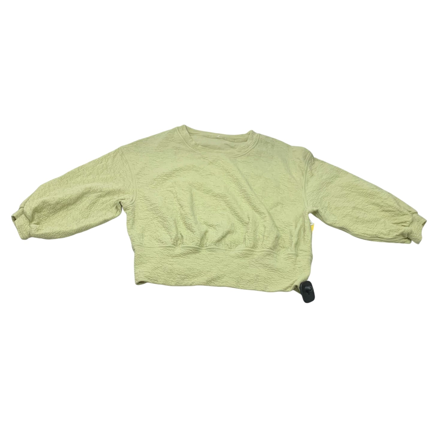 Athletic Sweatshirt Crewneck By Lululemon In Green, Size: M