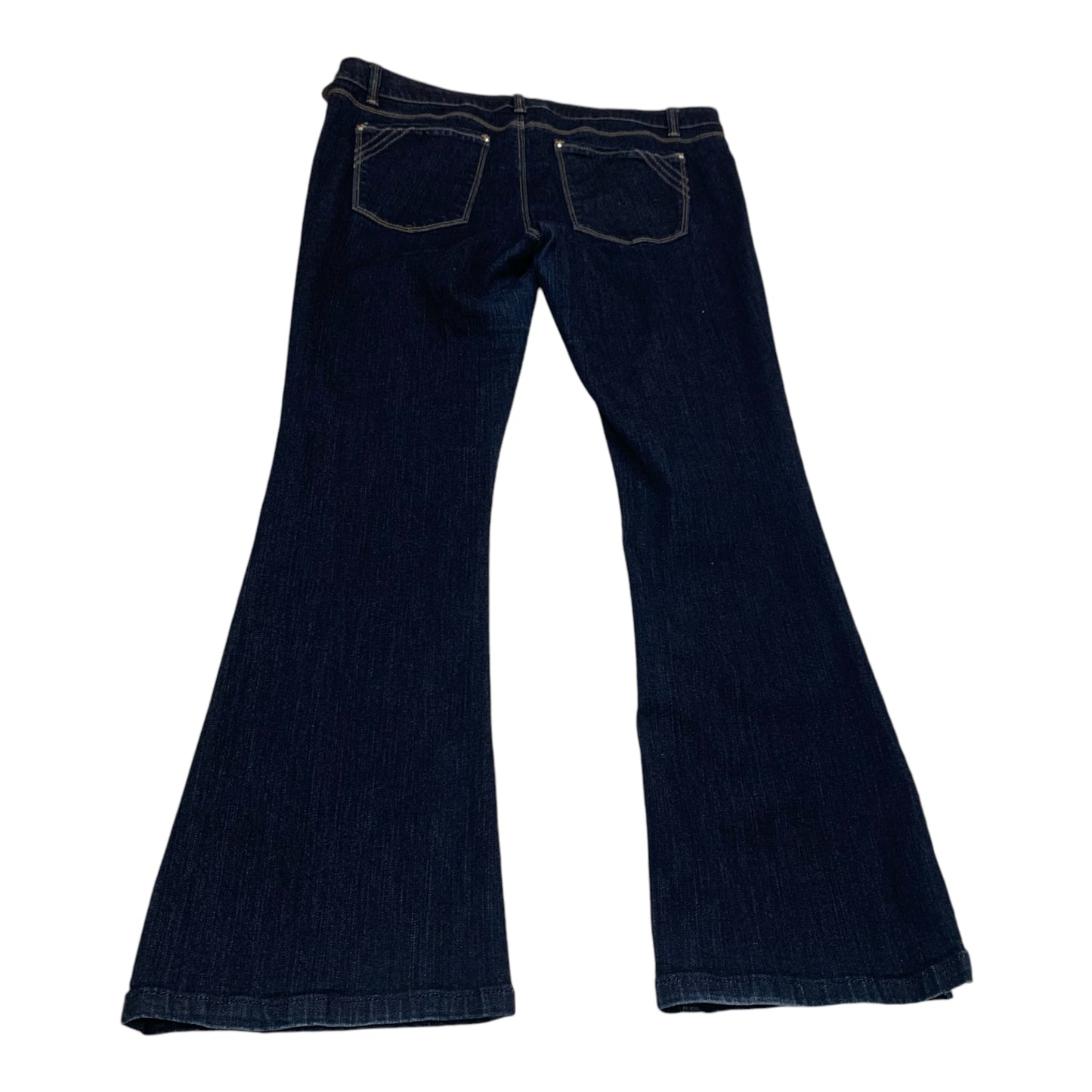 Jeans Flared By White House Black Market In Blue Denim, Size: 12