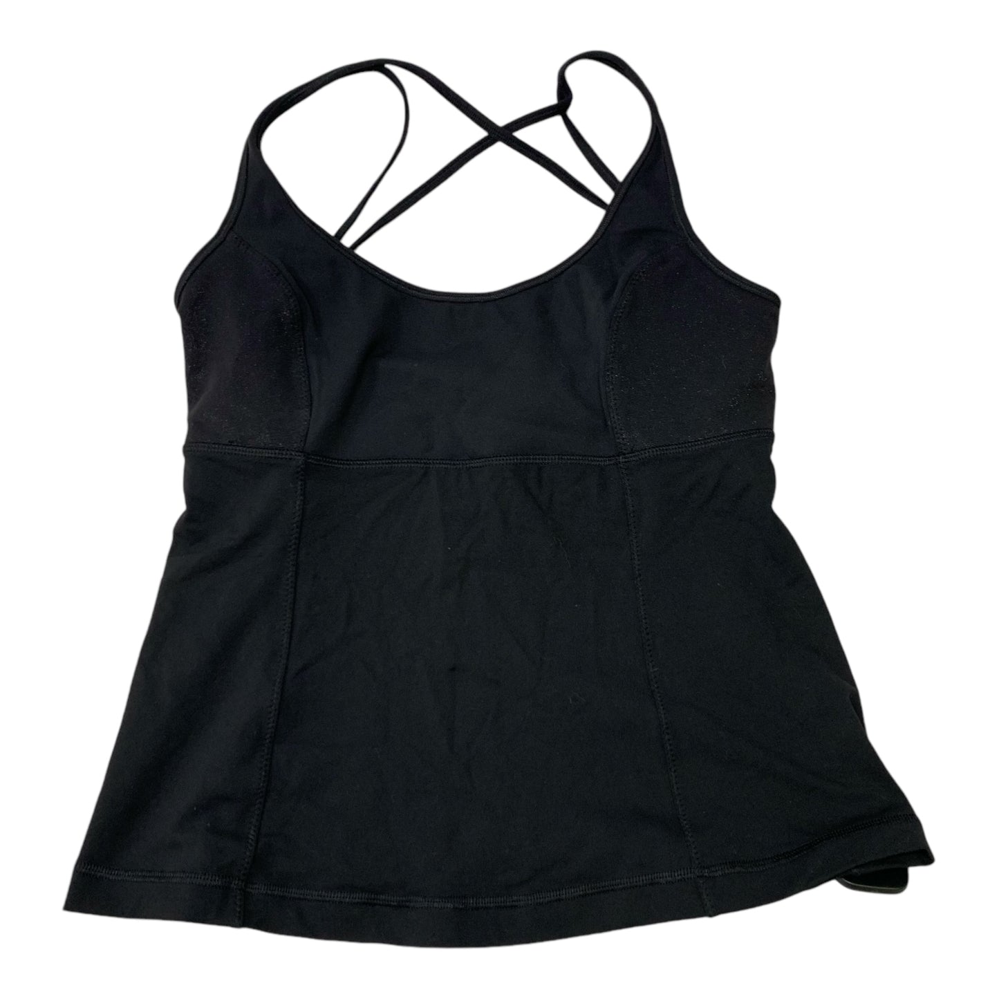 Athletic Tank Top By Lululemon In Black, Size: M