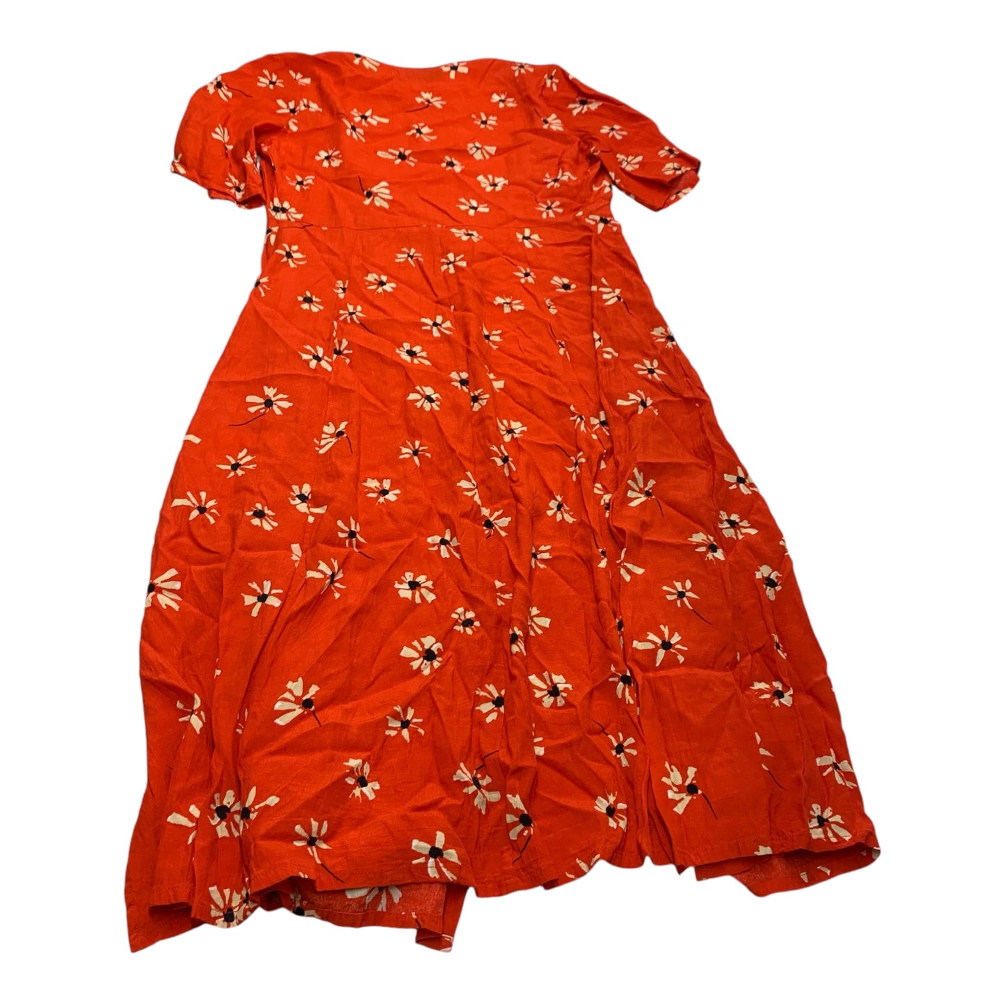 Dress Casual Midi By Faithfull The Brand In Red, Size: M