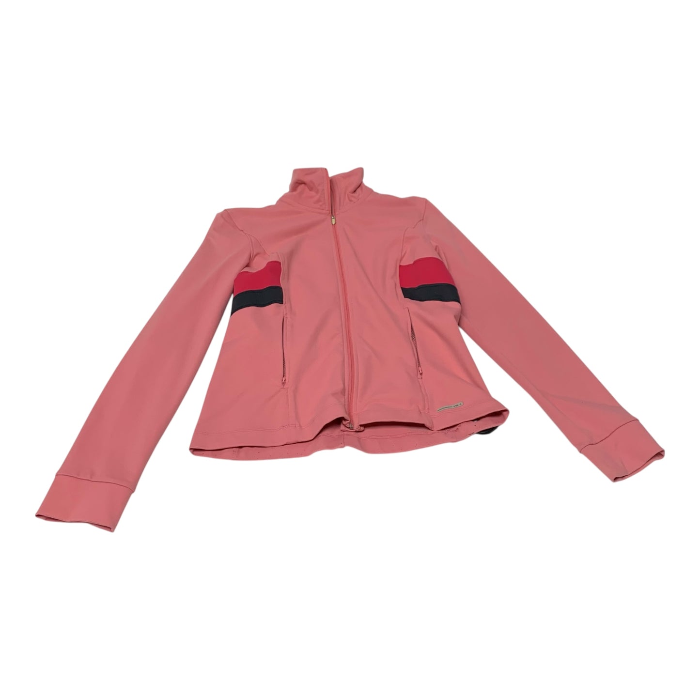 Athletic Jacket By VSX In Pink, Size: S