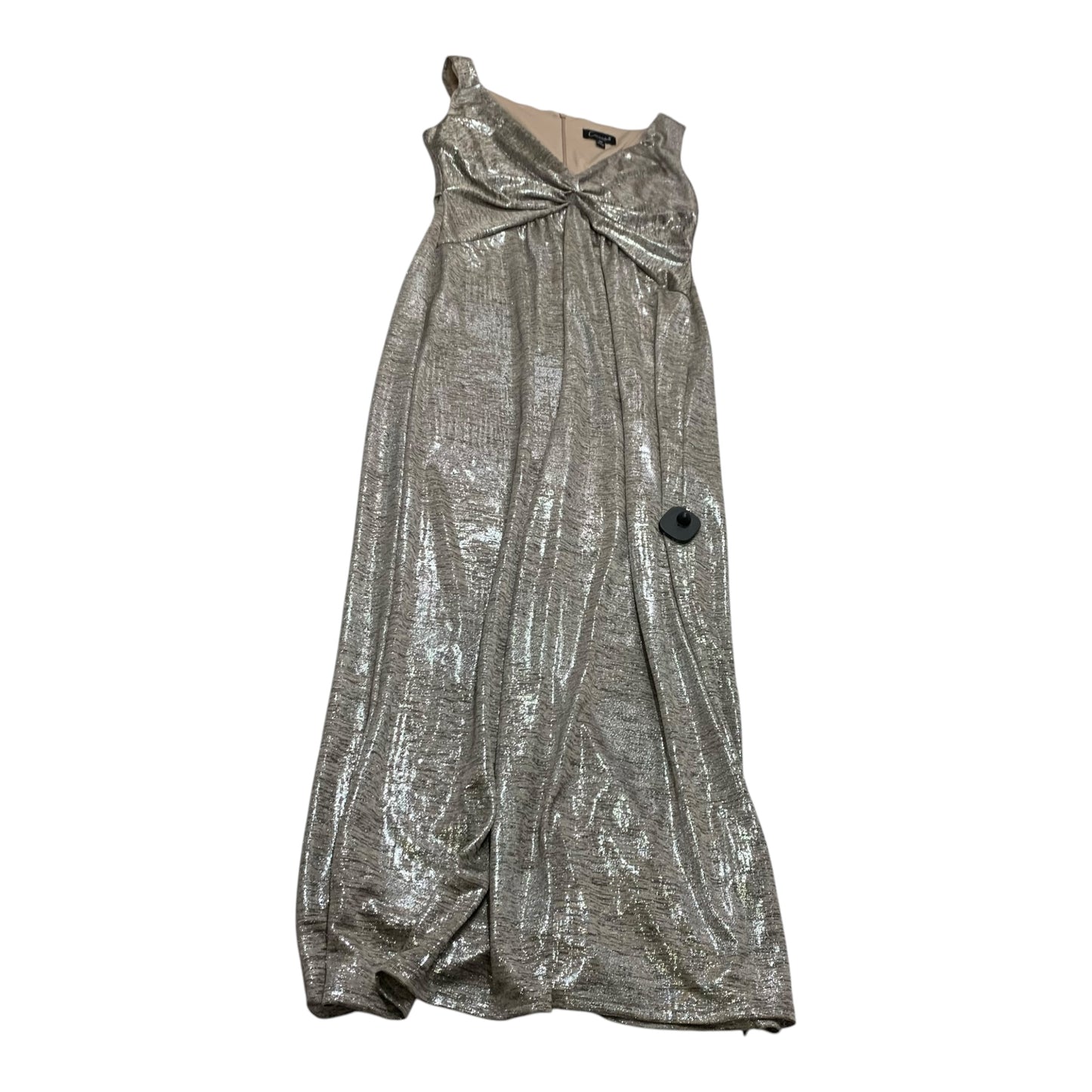 Dress Party Long By Connected Apparel In Silver, Size: Mp