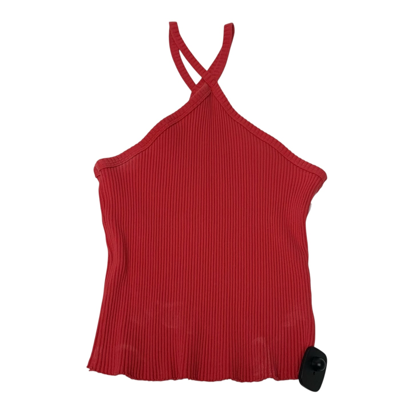 Top Sleeveless By T.la In Red, Size: M