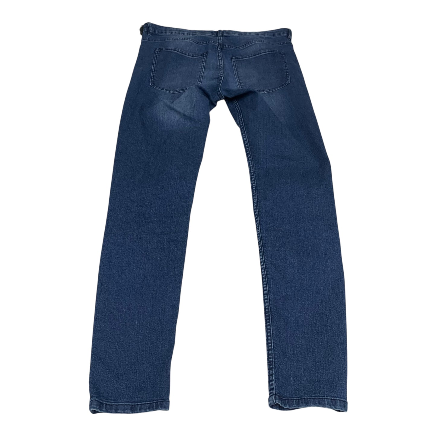 Jeans Skinny By H&m In Blue Denim, Size: 12