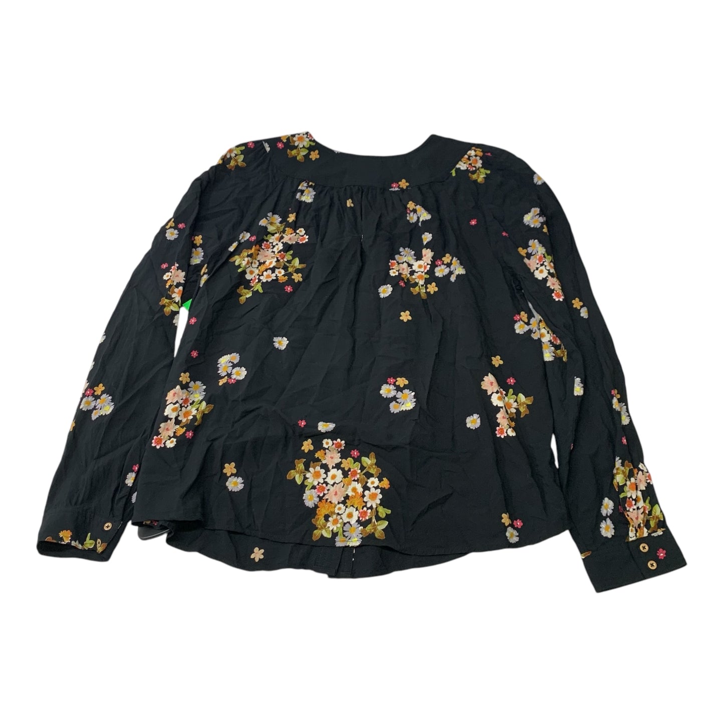 Top Long Sleeve By Maeve In Black, Size: L