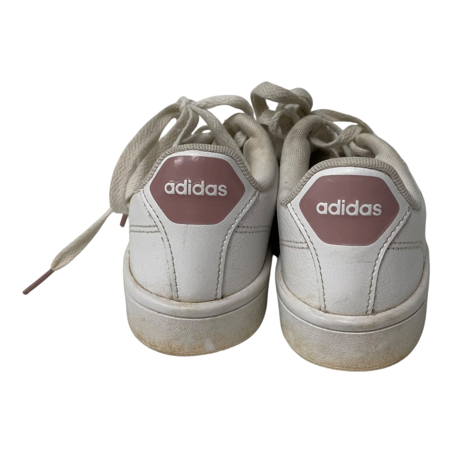 Shoes Sneakers By Adidas In Pink & White, Size: 6