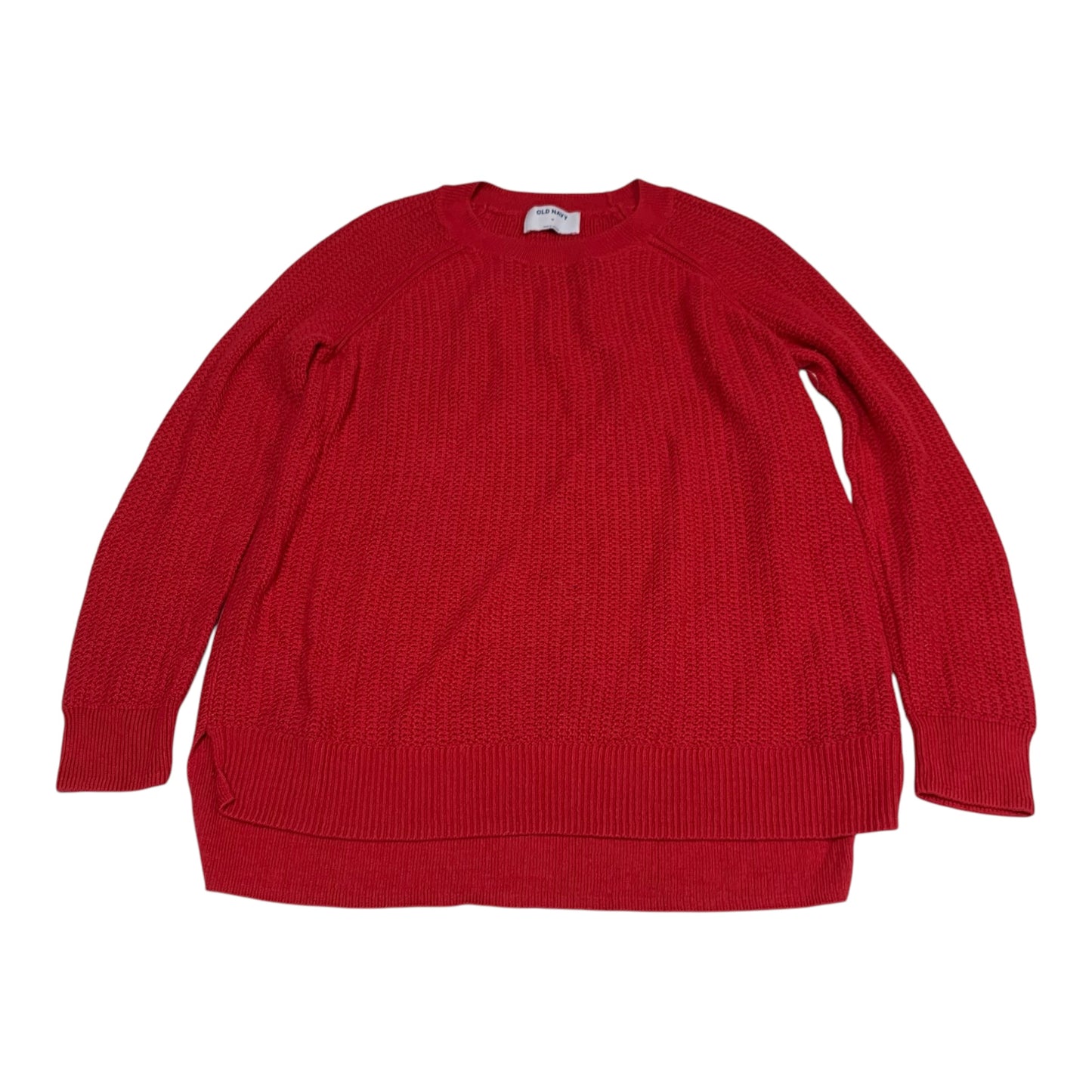 Sweater By Old Navy In Red, Size: M