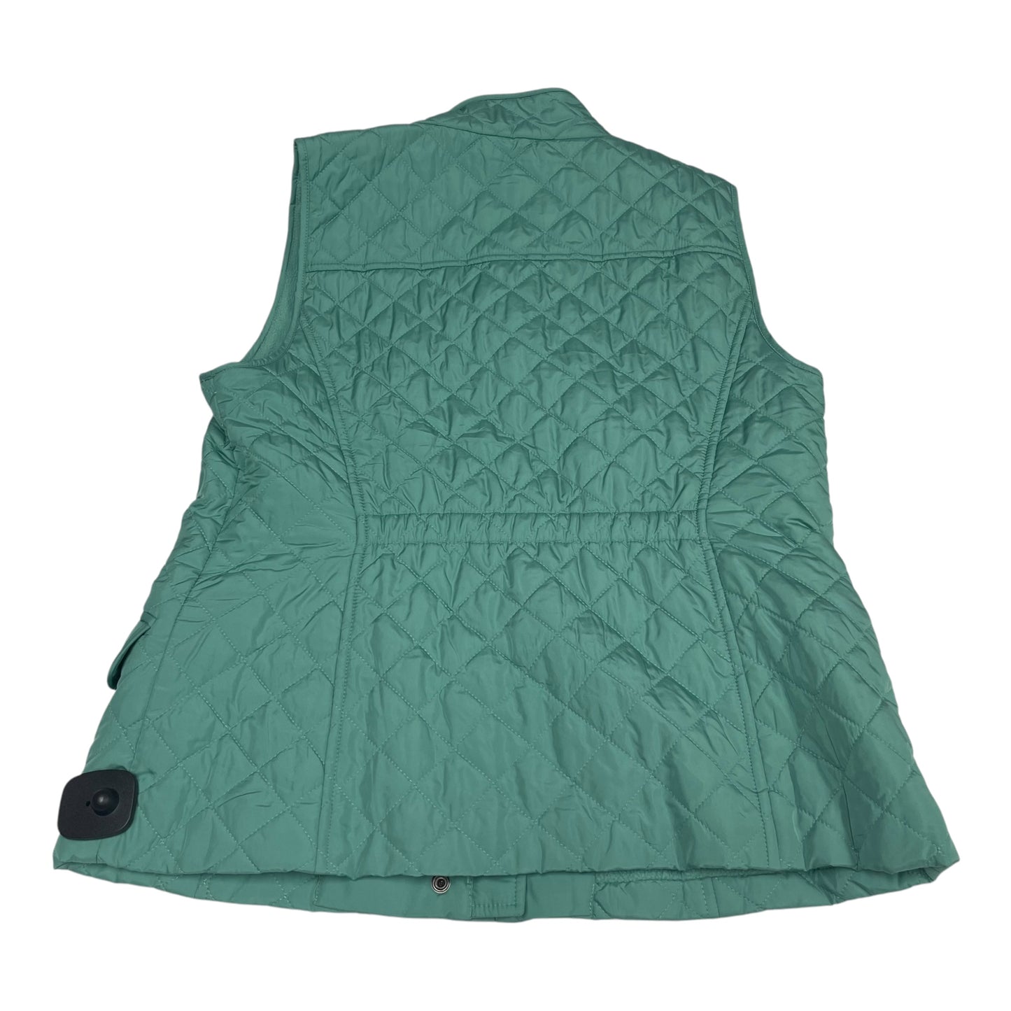 Vest Puffer & Quilted By Talbots In Green, Size: M