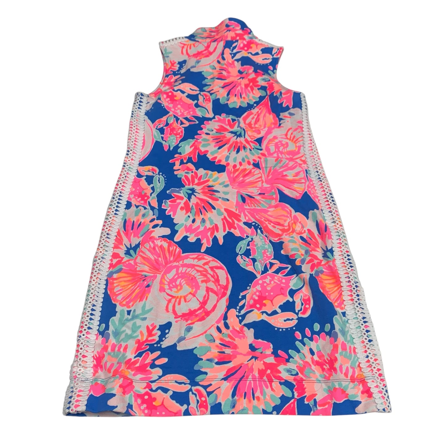 Dress Designer By Lilly Pulitzer In Blue & Pink, Size: Xxs