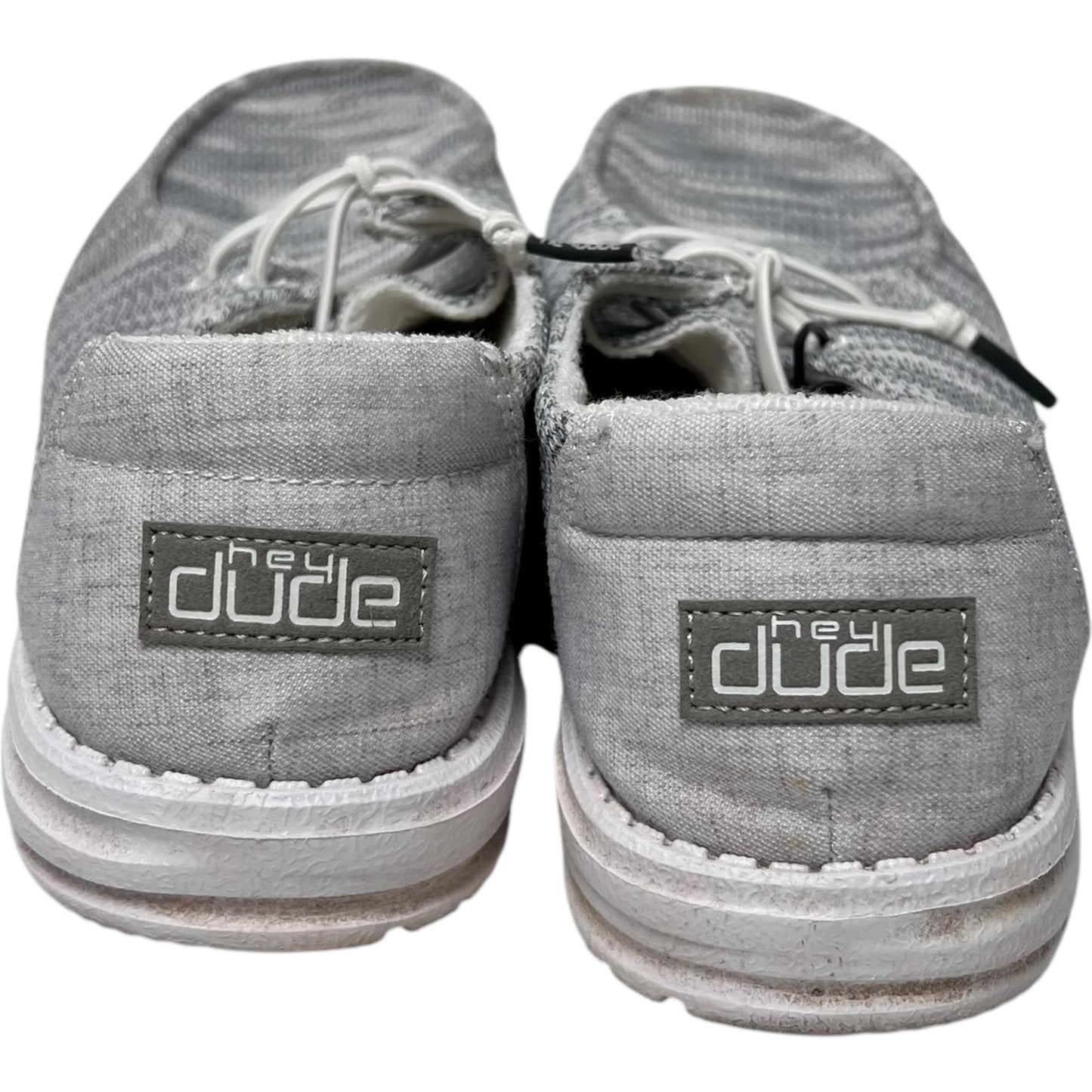 Shoes Sneakers By Hey Dude In Grey, Size: 10