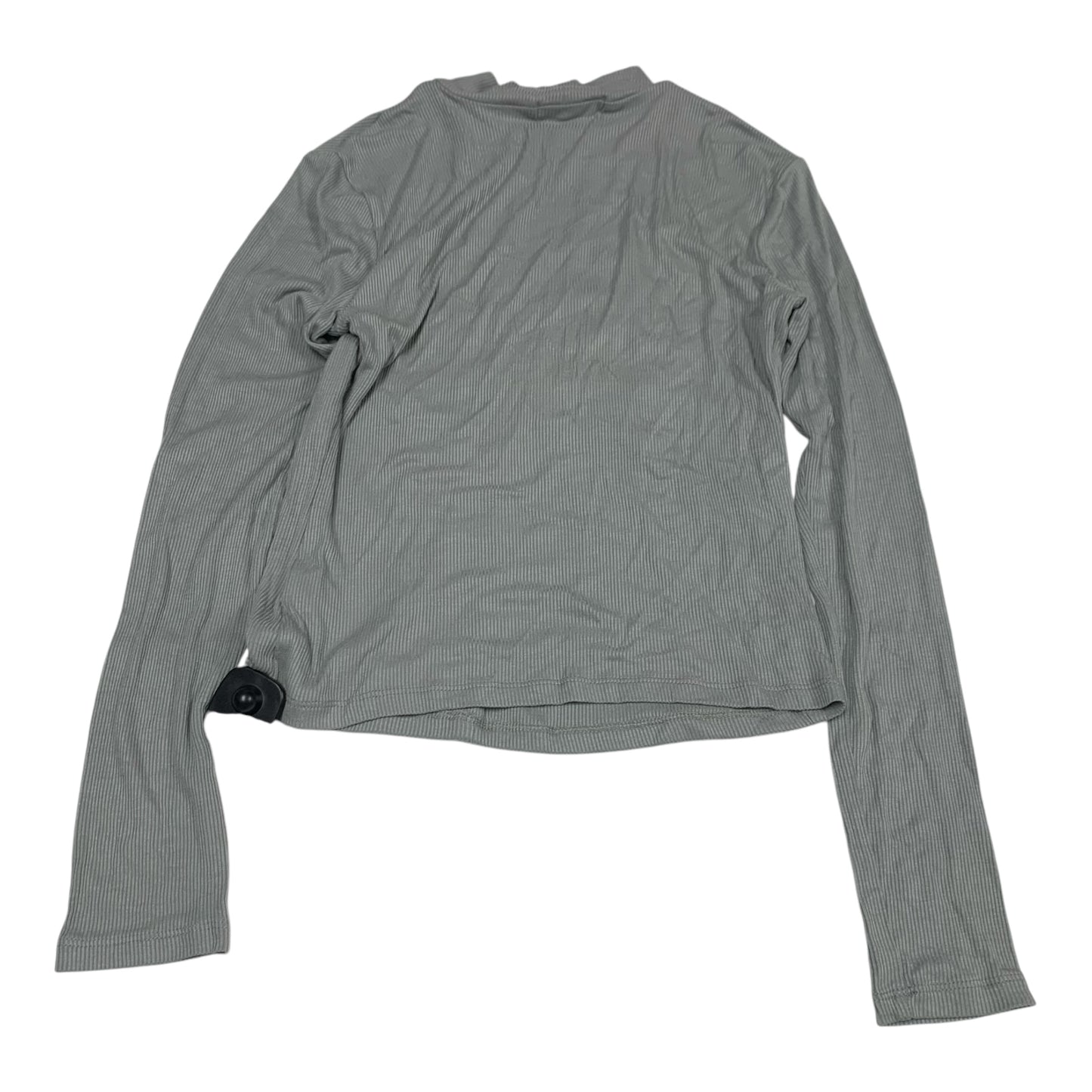 Top Long Sleeve By And Now This In Grey, Size: S
