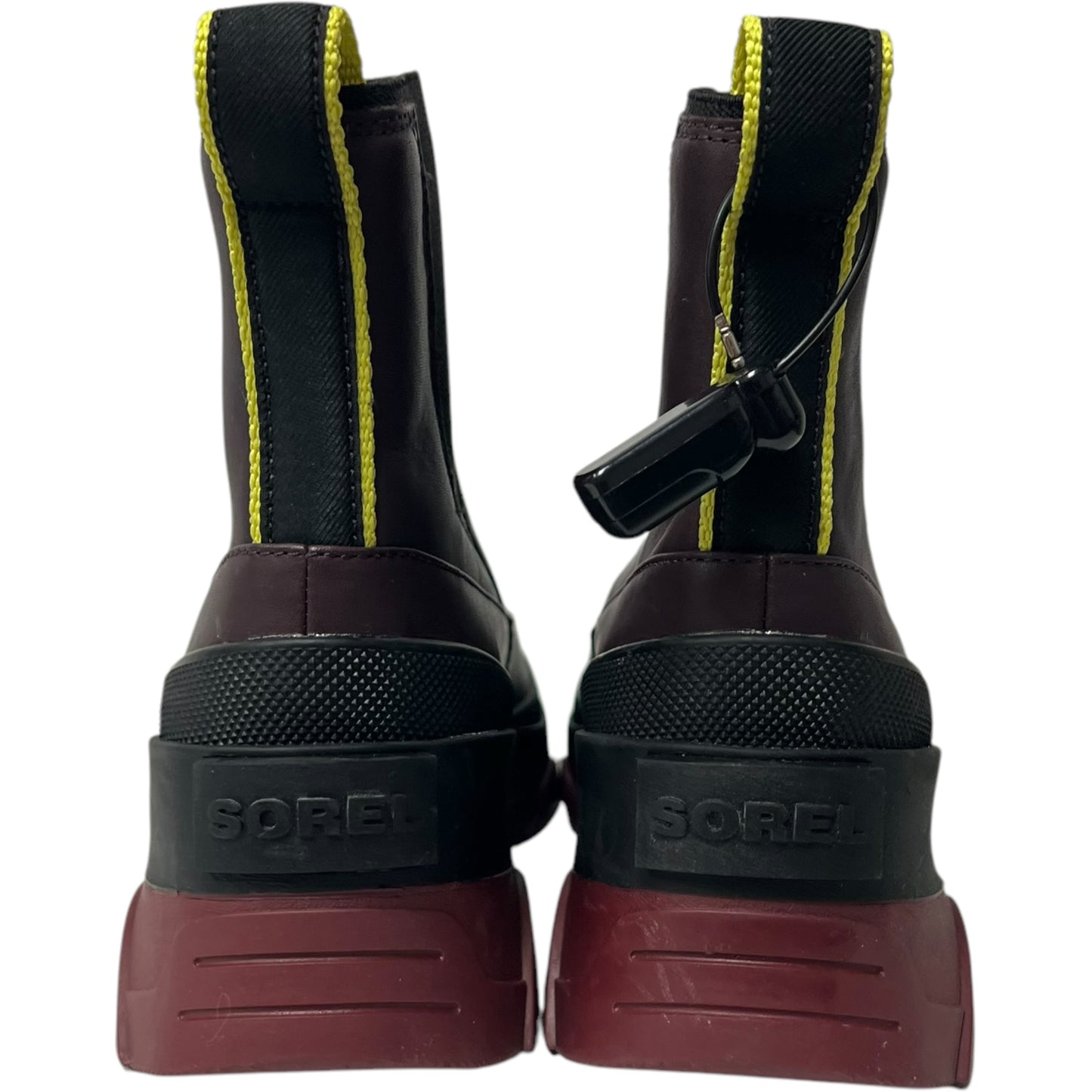 Boots Combat By Sorel In Maroon, Size: 7.5