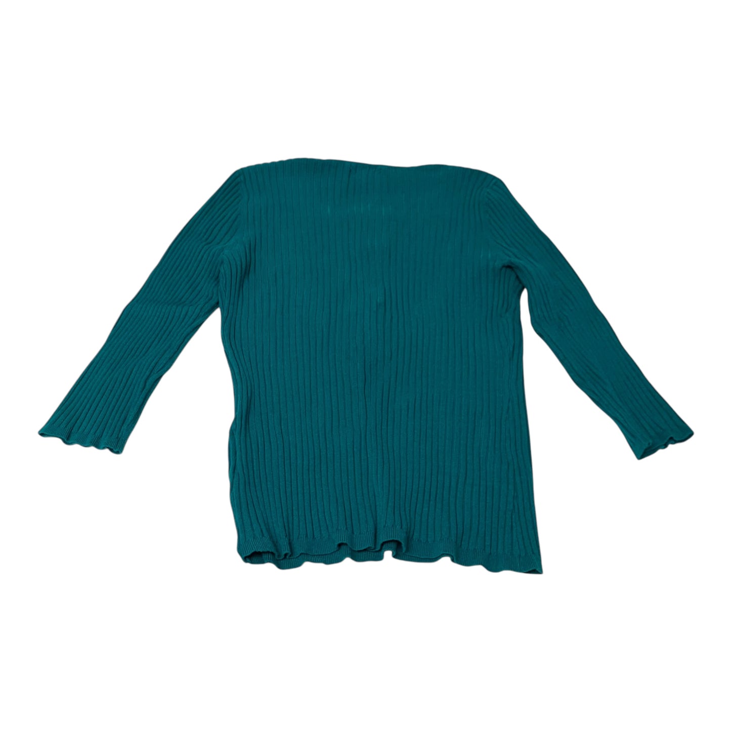 Top Long Sleeve By New York And Co In Blue, Size: L