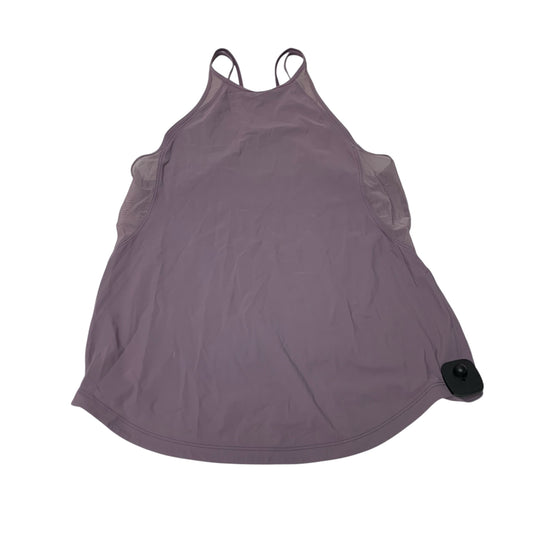 Athletic Tank Top By Lululemon In Purple, Size: S