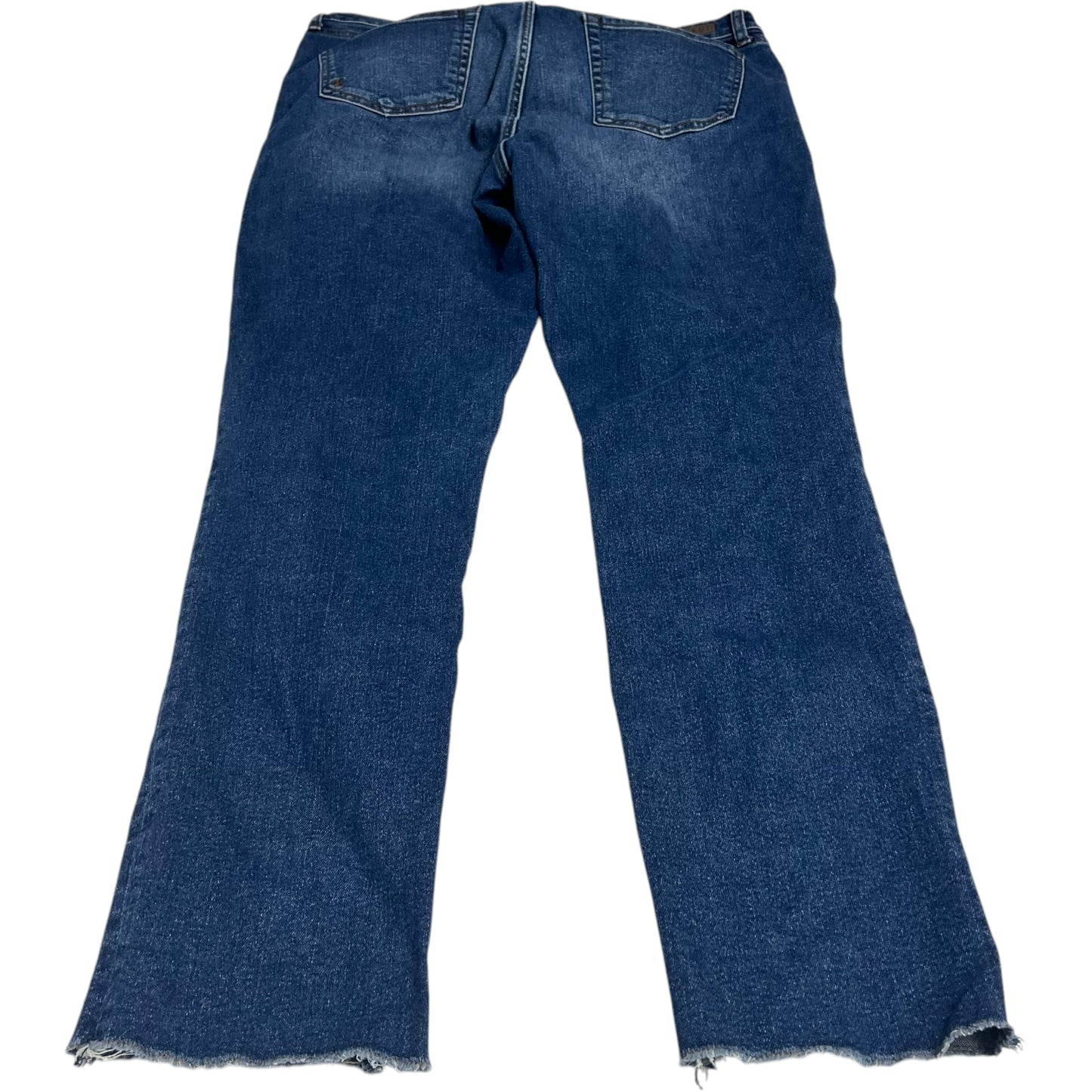 Jeans Straight By Kut In Blue Denim, Size: 12